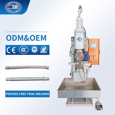 良い価格 Circular Continuous Roller Resistance Welder Seam Welding For Faucet Connector オンライン