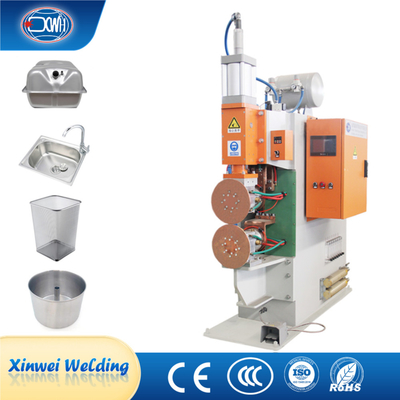 半自動 Cnc 溶接器 抵抗 チン缶 円形側縫い 溶接 機械