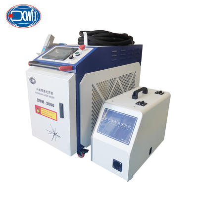 良い価格 3KW 1500W光ファイバー溶接機アルミニウムポータブルハンドヘルドレーザー溶接機 オンライン