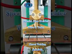 亜鉛メッキワイヤーとチューブをロウ溶接機で溶接